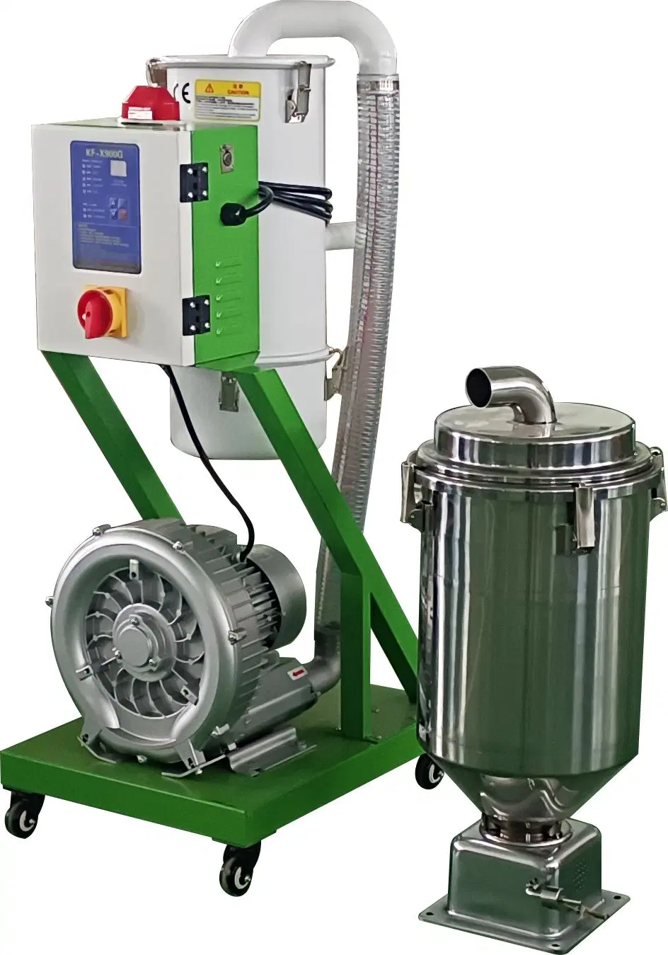 Automatic Plastic Loader with Vacuum Pellet Feeder