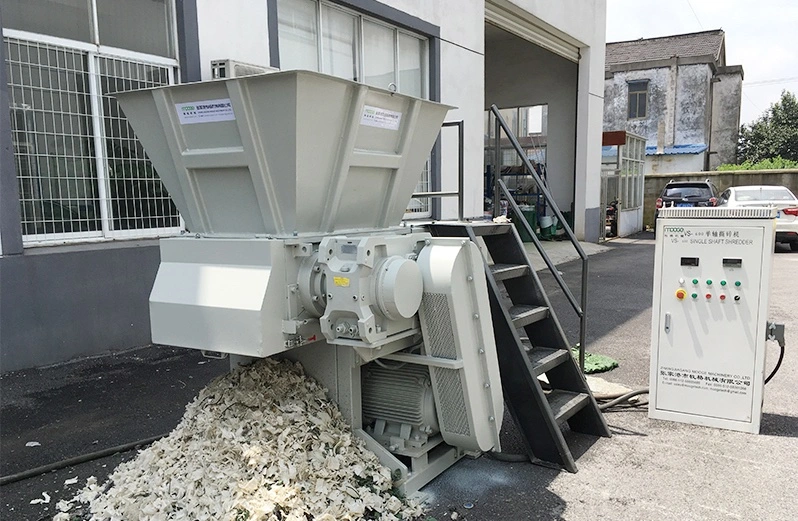 Hot Selling Single Shaft Shredder Machine